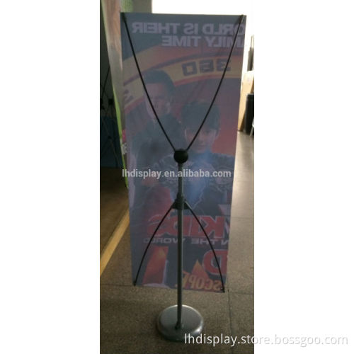 Outdoor X-banner display